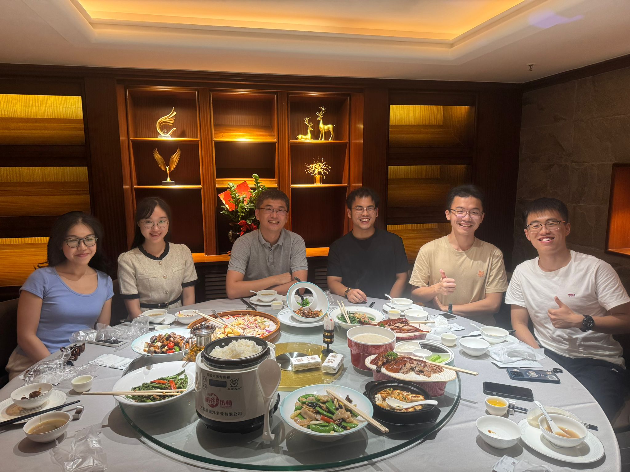 Group dinner, Sept 2025