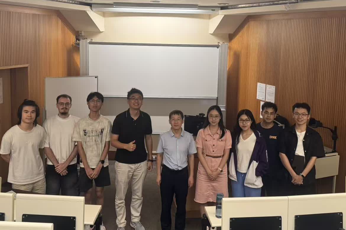 Prof Qing-Wei Zhang visit, CUHK, 16 Jul 2026