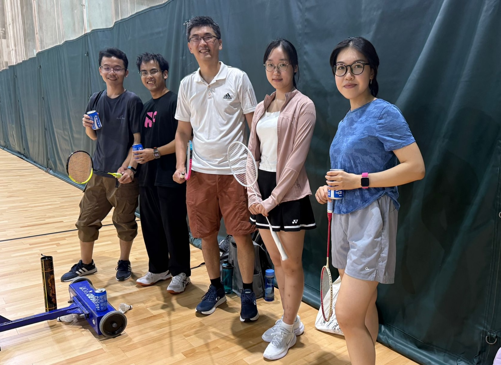 Group badminton, Sept 2025